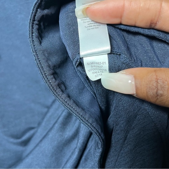 Athleta Women Uptempo Hoodie Sweatshirt Small Blue Hooded Gym Workout - Picture 10 of 11